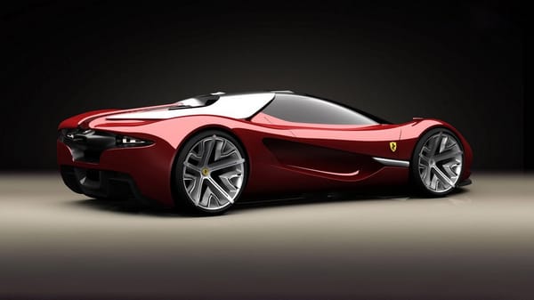 Обои Ferrari Xezri, аuto, super concept car