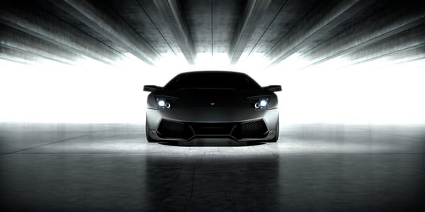 Обои murcielago, lamborghini, black matte, lp670-4 superveloce, ламборгини