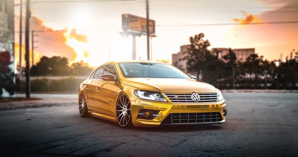 Обои пассат, passat, gold, cc, tuning, фольксваген, volkswagen