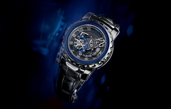 Обои часы, freak, ulysse nardin, blue phantom