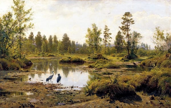 Обои картина, живопись