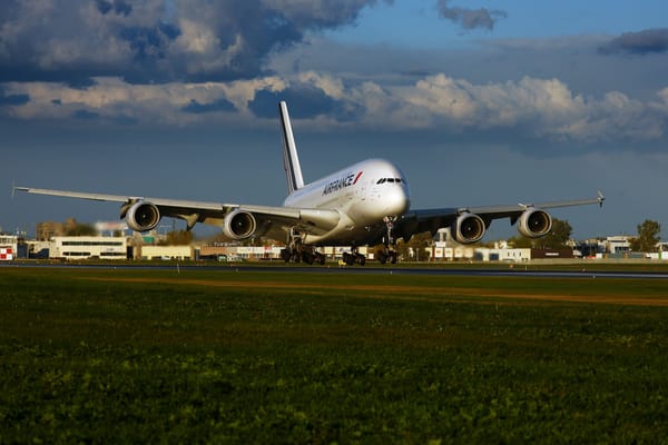 Обои Air France, A-380, Airbus