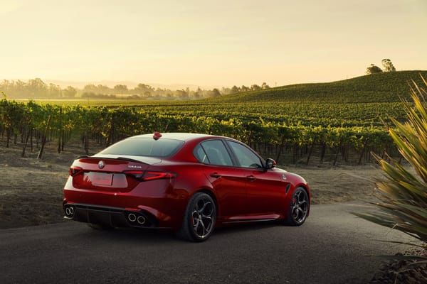 Обои Alfa Romeo, красный, природа, Италия, красава, виноградники, дорога