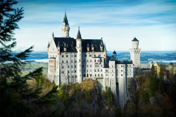 Обои замок, Германия, neuschwanstein, красиво, горы