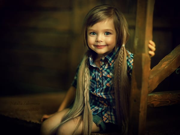 Обои Natalia Zakonova, photographer, счастье, позитив, улыбка, девочка
