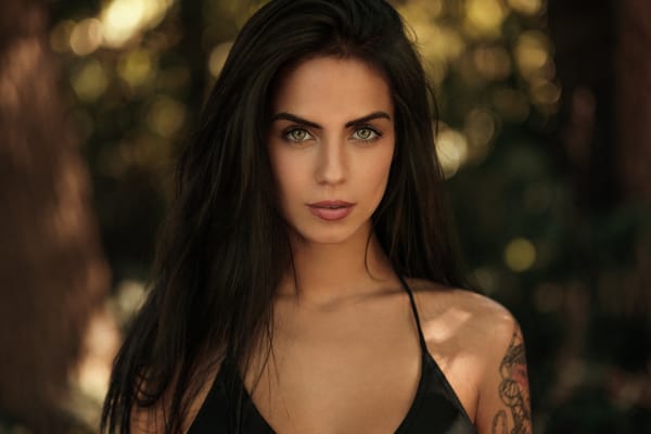 Обои взгляд, Marlen Valderrama Alvarez, девушка, модель, Martin Kuhn