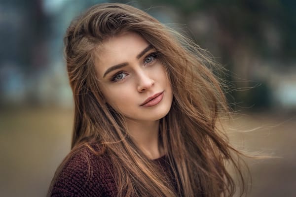 Обои девушка, длинные волосы, красивая, портрет