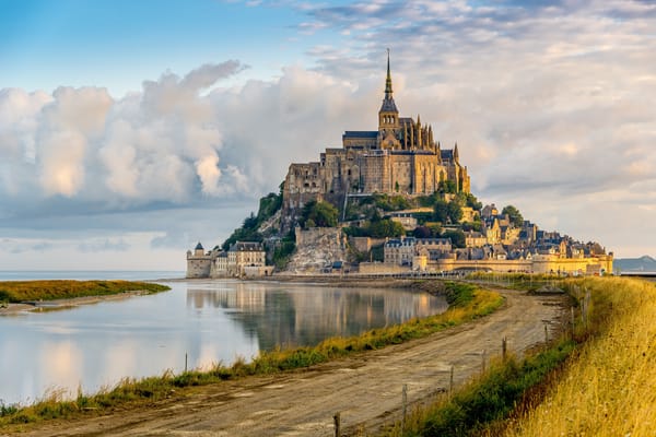 Обои Мон-Сен-Мишель, Крепость, Франция, France, Mont Saint Michel