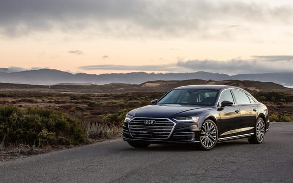 Обои Audi, A8, 2019, sedan, business class