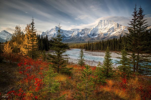 Обои Jasper, national Park, природа, осень