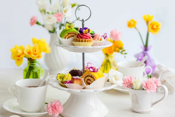Обои чай, выпечка, afternoon tea, пирожные