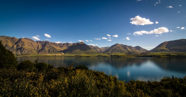 Обои озеро, отаго, озеро уакатипу, горы, mount nicholas, озеро вакатипу, новая зеландия