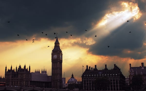 Обои london big-ben zakat