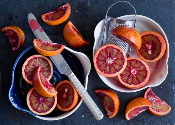 Обои фрукты, цитрусы, апельсины, красные, anna verdina, натюрморт, плоды, bloody oranges
