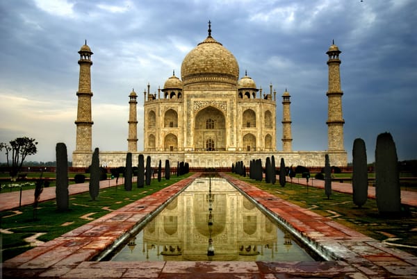 Обои город, Taj mahal, агра, тадж-махал, индия, архитектура