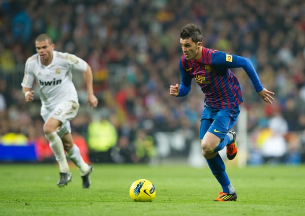 Обои Real madrid vs barselona 2011-2012, villa, pepe, футбольные, реал барса