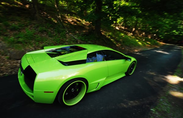Обои murcielago, lp640, тюнинг, салат, Lamborghini