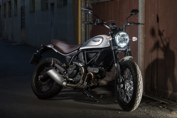 Обои Мотоцикл Ducati Scrambler Classic,2018