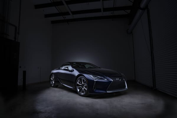 Обои Автомобиль Lexus Black Panther LC 500,2018