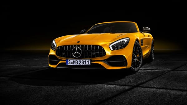 Обои Спортивный автомобиль Mercedes-AMG GT S Roadster,2018