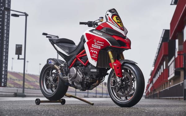 Обои Мотоцикл Ducati Multistrada 1260,2018 года