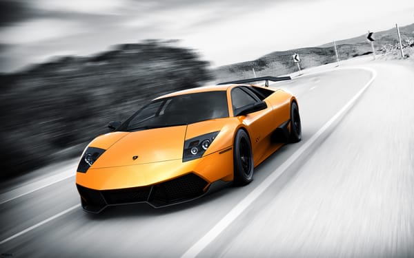Обои Новый автомобиль Lamborghini Murcielago
